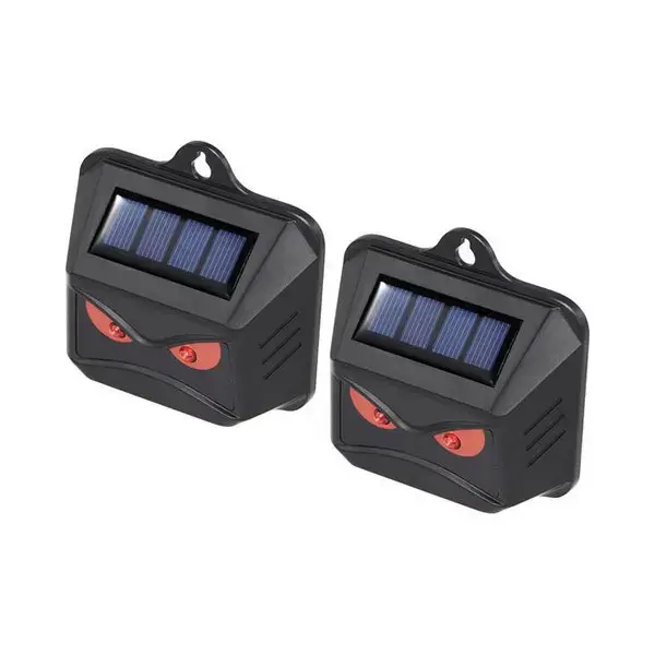 Відлякувачі тварин "Нічний захист" BaseTech 2 штуки Solar Repeller With Flashing - Зображення 2