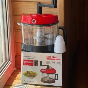Овочерізка кухонний подрібнювач BIG MAC Hand cranked vegetable slicer AND LY-974