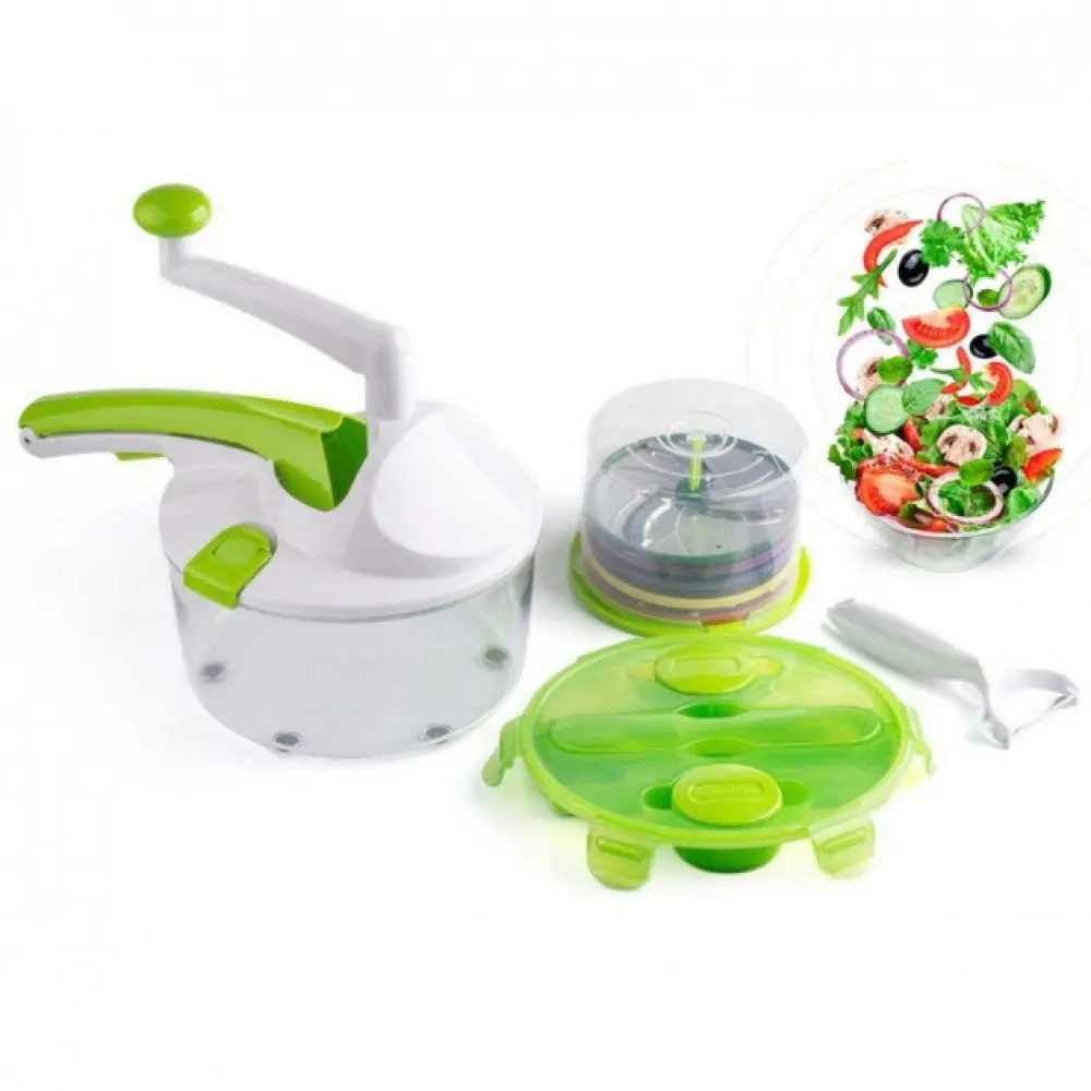 Овочерізка Roto Champ | Ручний кухонний комбайн - Зображення 4