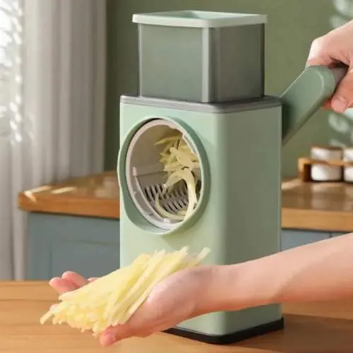 Овочерізка ручна подрібнювач для нарізки овочів і фруктів - Зображення 3