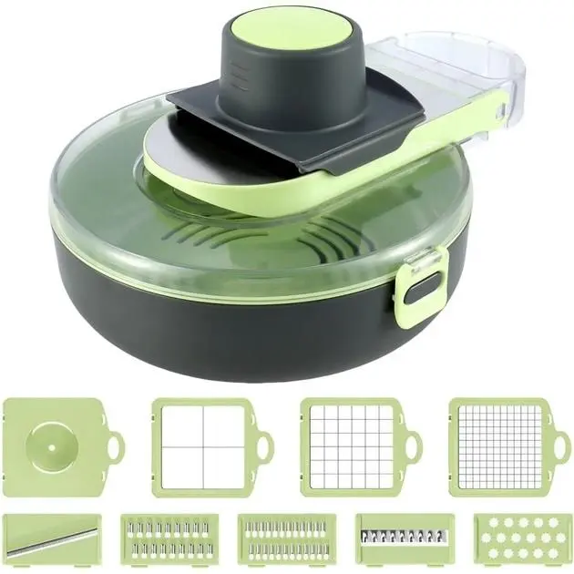 Овочерізка з контейнером Vegetable Cutter 9 в 1 - Зображення 2