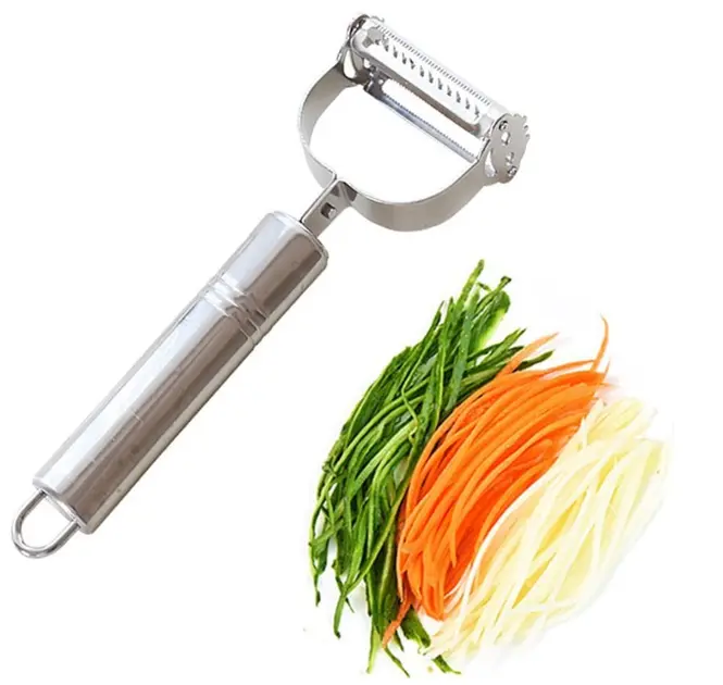 Овочерізка шинка з нержавіючої сталі 4 в1 Titan Peeler - Зображення 2