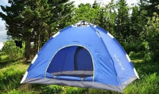 Намет автомат з автоматичним каркасом туристична палатка одношарова 5-ти місна - Зображення 6