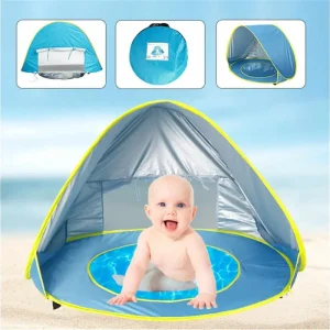 Намет дитячий з басейном автоматичний WM-BABY POOL