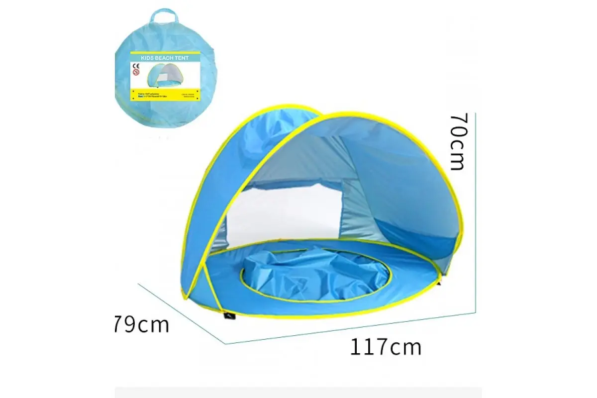 Намет дитячий з басейном автоматичний WM-BABY POOL - Зображення 3