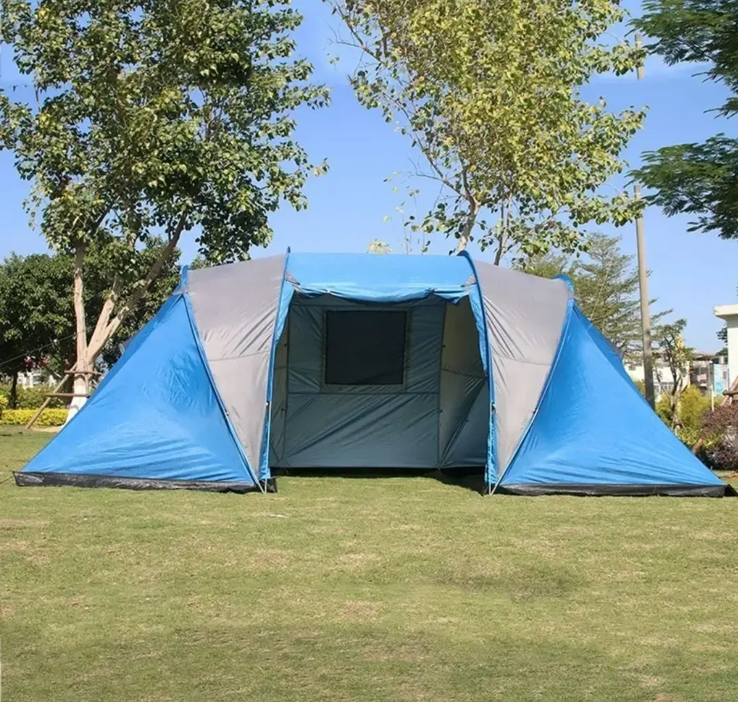 Намет туристичний шестимісний дві зони 2055 (150+150+150)*230*h200 - Зображення 3