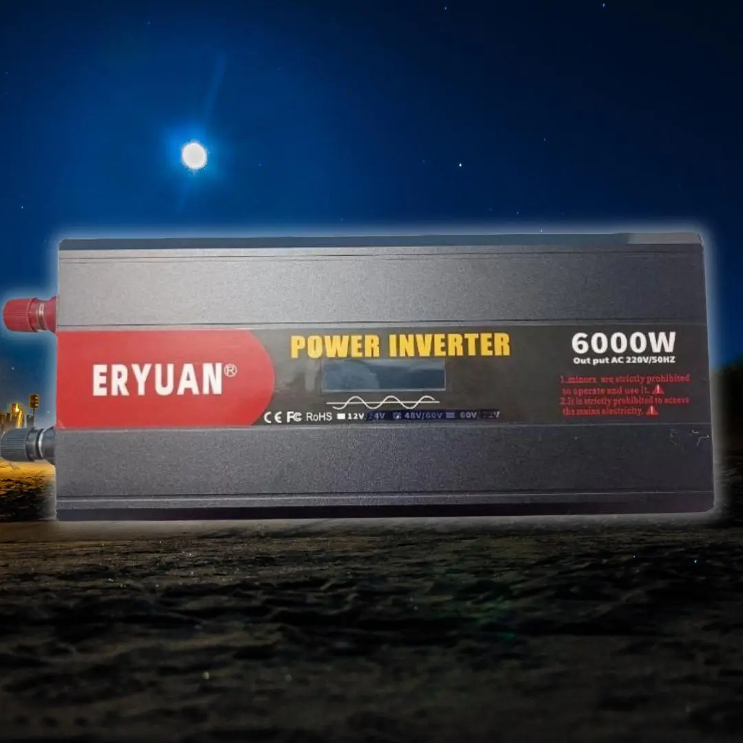 Перетворювач напруги Eryuan 6000W Найвища потужність для ваших енергетичних потреб - Зображення 3