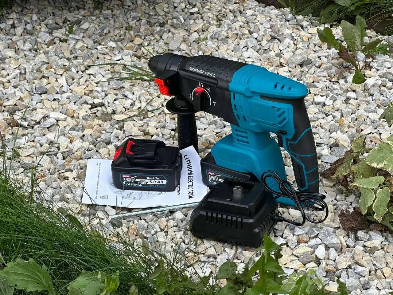 Перфоратор акумуляторний 18В 6Ач Безщітковий 2 акб - Зображення 3