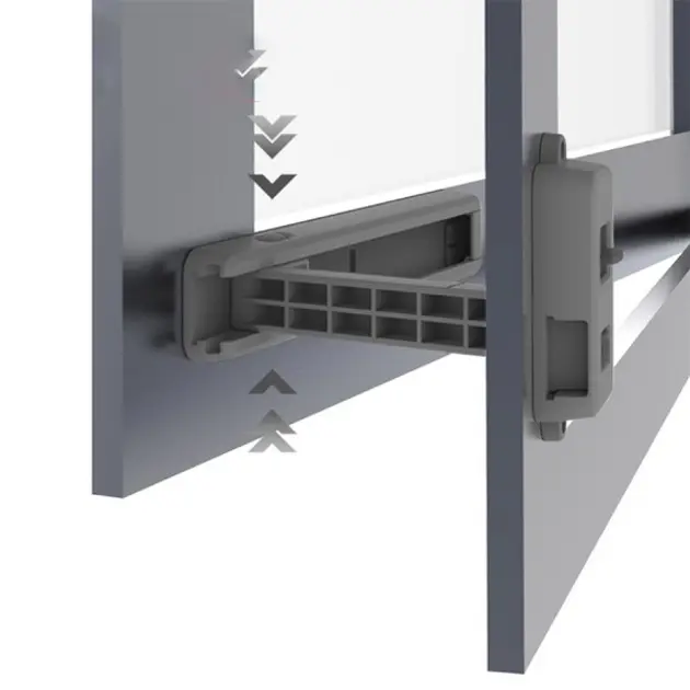 Пластиковий замок для вікон, фіксація, стопор безпеки для дітей, AND 1-42 - Зображення 7