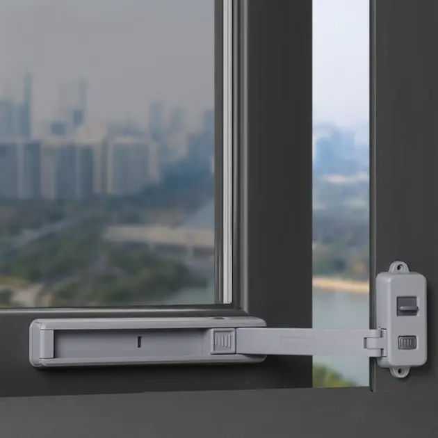 Пластиковий замок для вікон, фіксація, стопор безпеки для дітей, AND 1-42 - Зображення 3