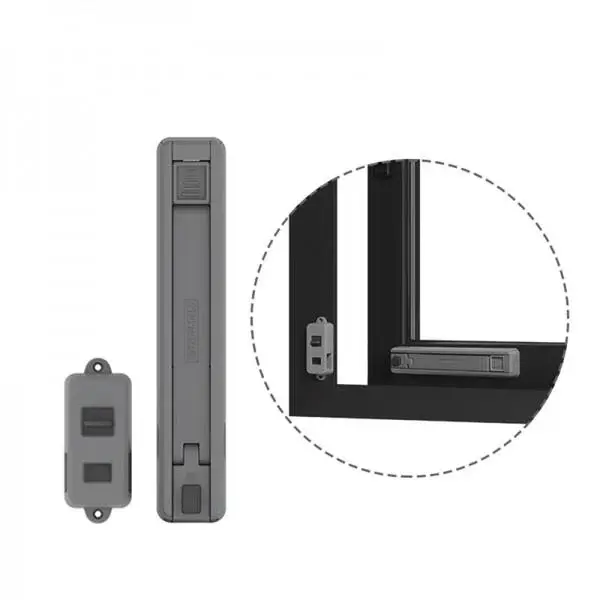 Пластиковий замок для вікон, фіксація, стопор безпеки для дітей, AND 1-42 - Зображення 2