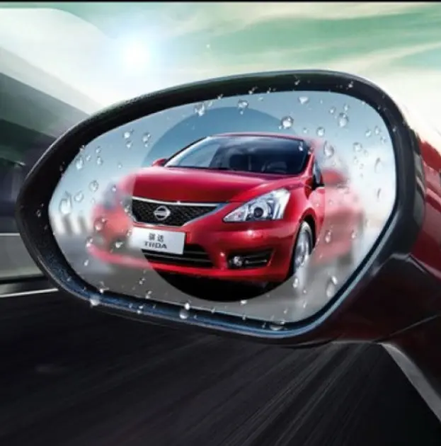 Плівка на дзеркало антидощ 2 шт. Anti Fog 95*95 мм - Зображення 3