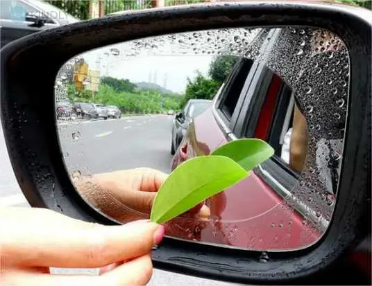 Плівка на дзеркало антидощ 2 шт. Anti Fog 95*95 мм - Зображення 7