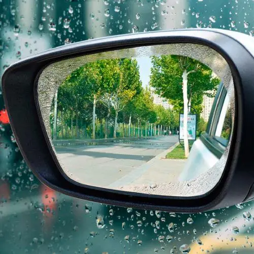 Плівка на дзеркало антидощ 2 шт. Anti Fog 95*95 мм - Зображення 8