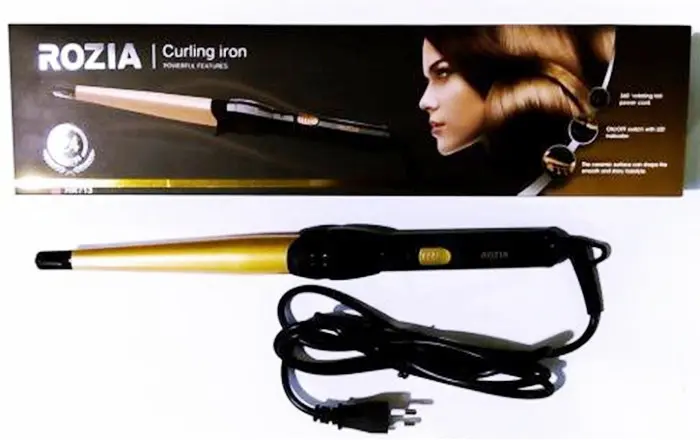 Плойка Конусна Rozia Hr-713 Плойка для локонів Rozia Конусна Плойка Керамічне Покриття - Зображення 3