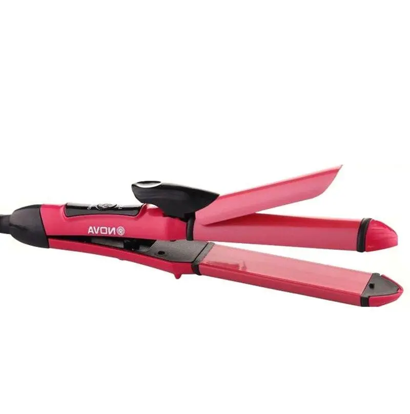 Плойка-праска для волосся Nova 2in 1 Beauty Set NHC-2009 Розпродаж - Зображення 2