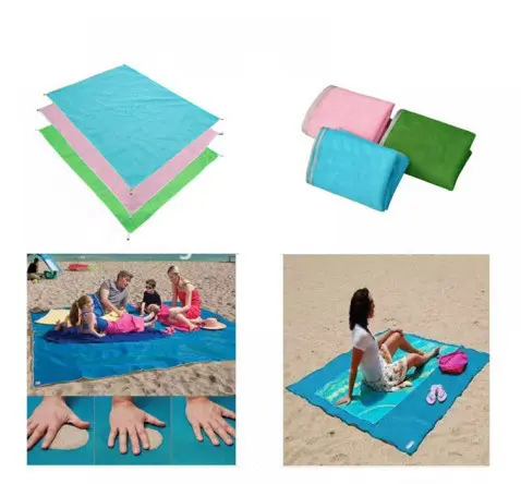 Анти-пісок Пляжна диво підстилка килимок для моря Originalsize Sand Free Mat - Зображення 7