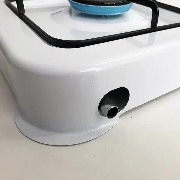 Плита газова настільна газова таганок Domotec MS 6601 біла - Зображення 6