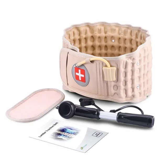 Пневматичний пояс-корсет для спини Spinal Air Traction Waist Belt Brace, поперековий - Зображення 2