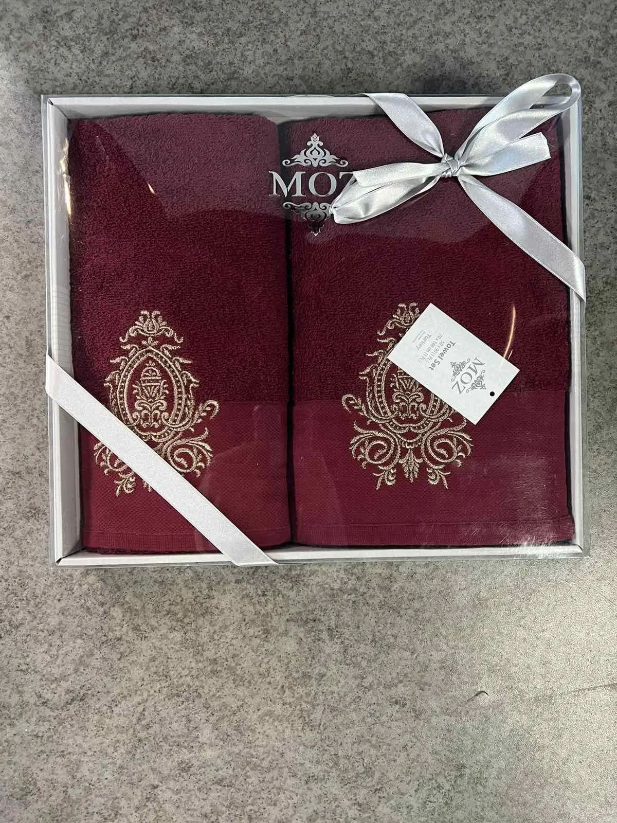 Набір махрових рушників для обличчя 90х50 см та тіла 140х70 см - Зображення 7