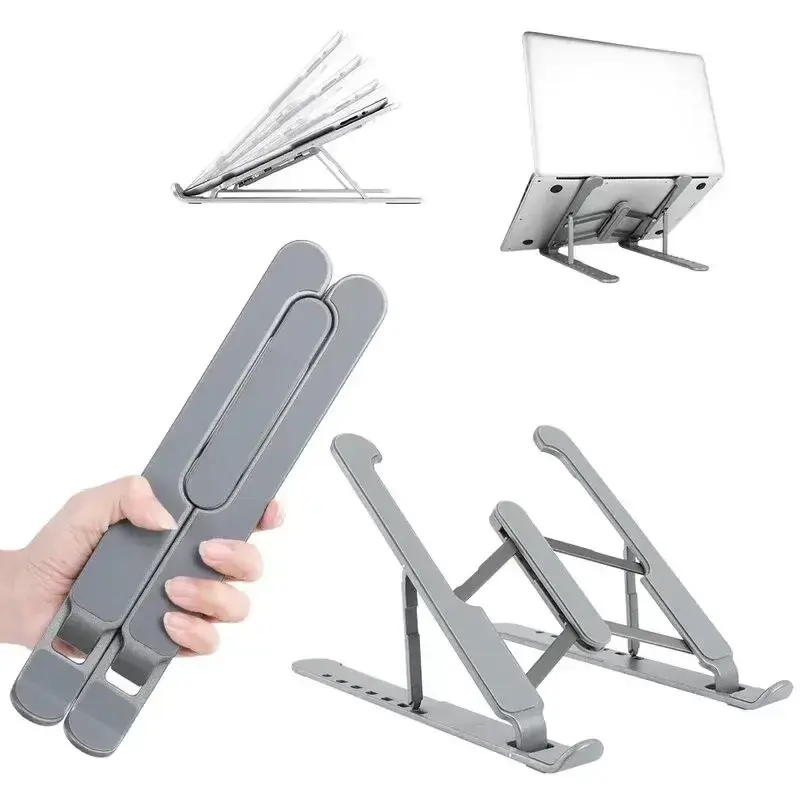 Підставка для ноутбука VHG X2 складана Foldable Laptop Stand Silver - Зображення 2