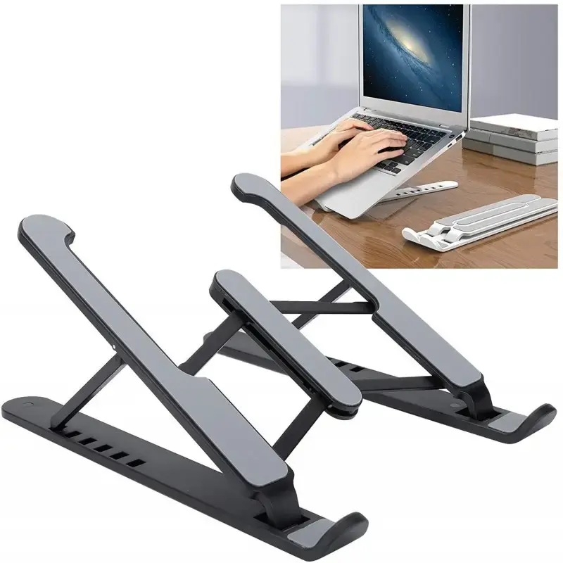 Підставка для ноутбука VHG X2 складана Foldable Laptop Stand Silver - Зображення 3