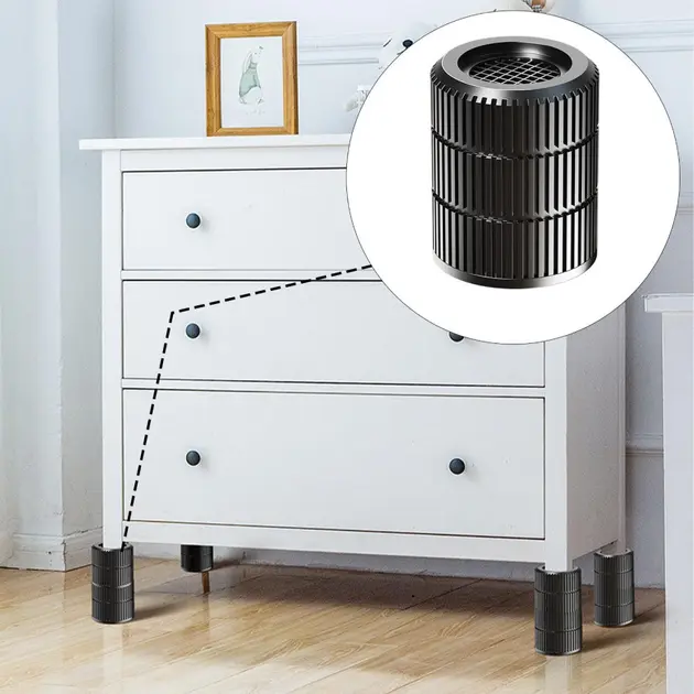 Підставки під пральну машину антивібраційні для холодильника та інших меблів 4 шт. 7,5 х3, 5х6 см - Зображення 4