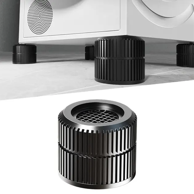 Підставки під пральну машину антивібраційні для холодильника та інших меблів 4 шт. 7,5 х3, 5х6 см - Зображення 5