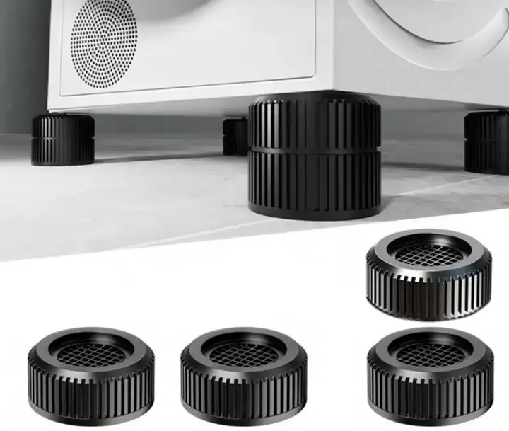 Підставки під пральну машину антивібраційні для холодильника та інших меблів 4 шт. 7,5 х3, 5х6 см - Зображення 2