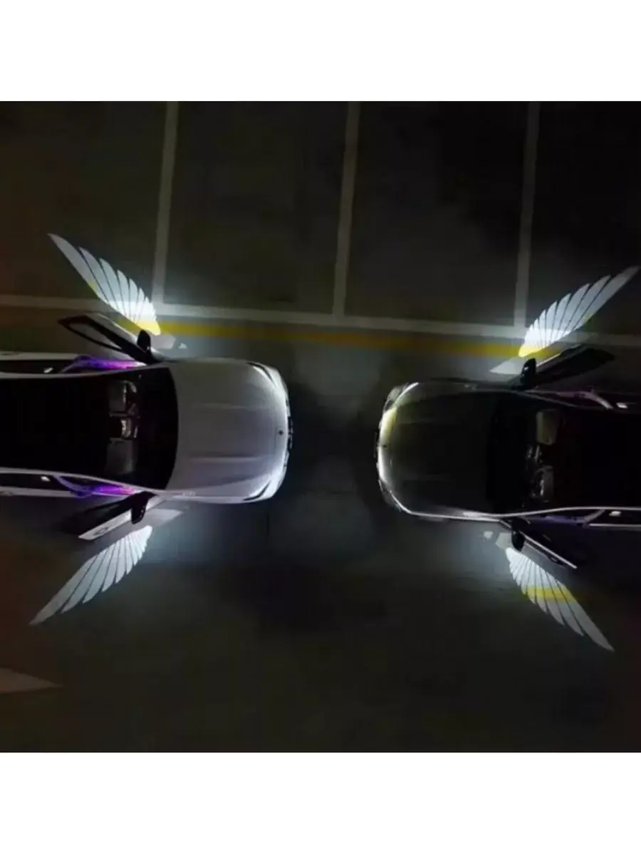 Підсвічування "Крила Ангела" в бічні дзеркала HD-якість 2шт (пр-во Завод) СН-ТЕСТ - Зображення 3