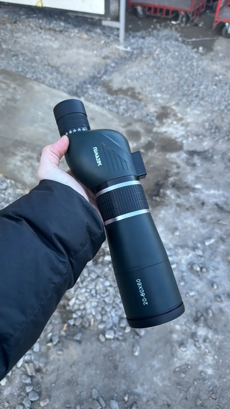 Підзорна труба SPOTTING SCOPE 20-60x60 з адаптером для смартфона + штатив - Зображення 3