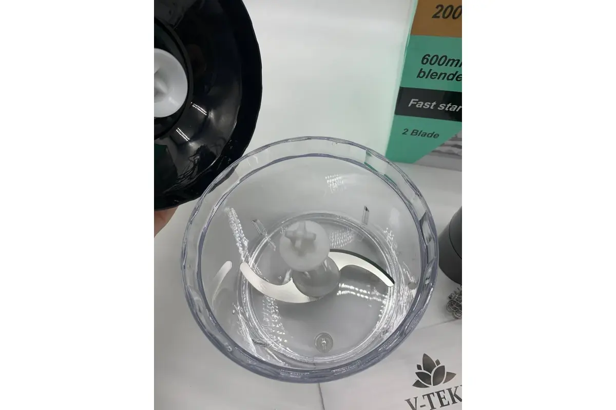 Занурювальний блендер 5в1 з чашею 600мл, 1500W, VOLYX VO7319 / Міксер блендер / Кухонний блендер подрібнювач - Зображення 3