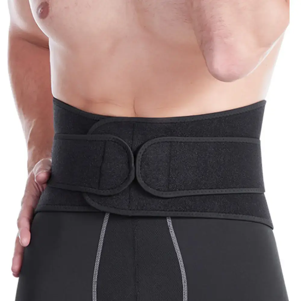 Пояс для спини при фізичних навантаженнях на липучках / Пояс на поперек / Ортопедичний пояс для попереку - Зображення 2