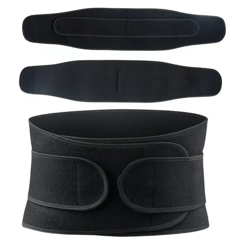 Пояс для спини при фізичних навантаженнях на липучках / Пояс на поперек / Ортопедичний пояс для попереку - Зображення 3