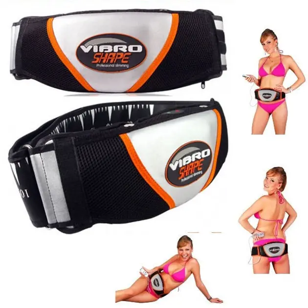 Пояс масажний для схуднення з ефектом сауні Vibro Shape - Зображення 6