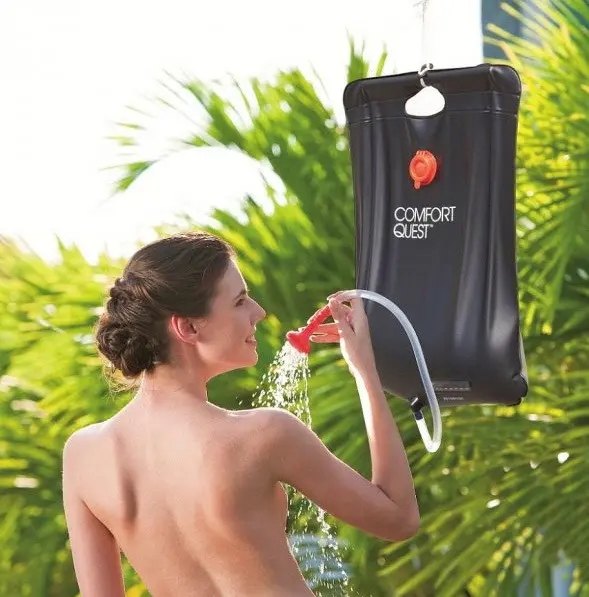 Похідний переносний душ для кемпінгу, туристів, дачників Camp Shower 40л - Зображення 6