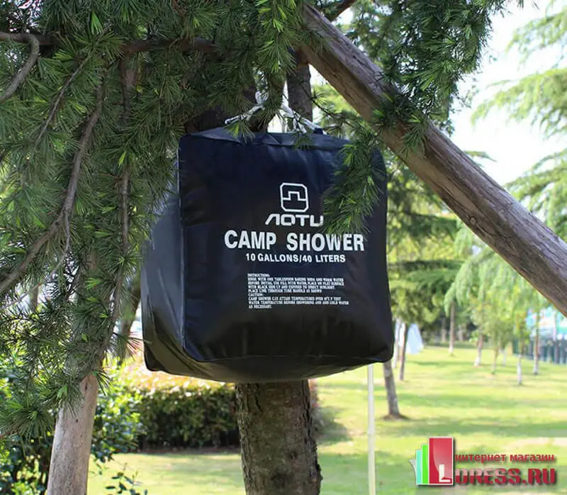 Похідний переносний душ для кемпінгу, туристів, дачників Camp Shower 40л - Зображення 2