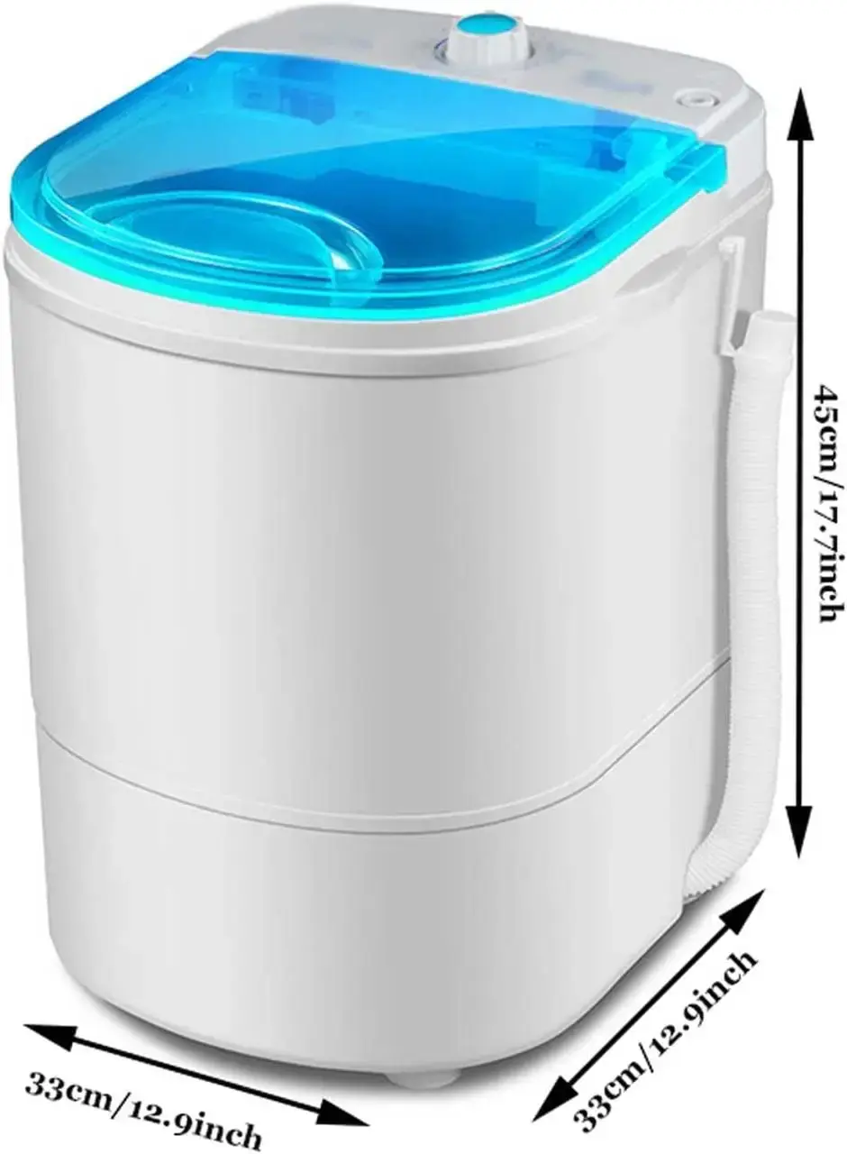 Напівавтоматична пральна машина міні для прання нижньої білизни 4.5кг - Зображення 2