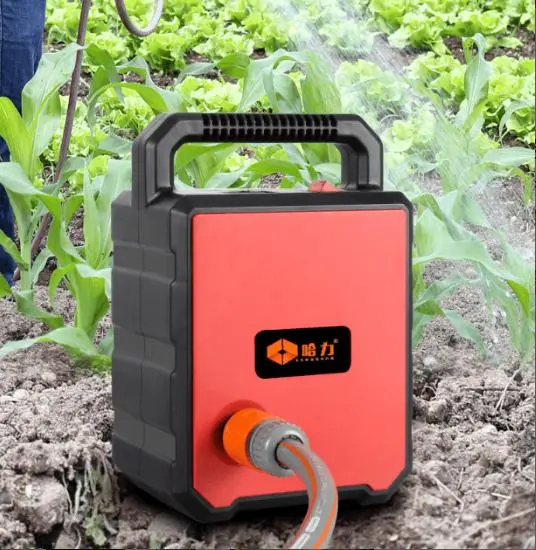 Помпа для води Pump-01 2 акб, 3м-водозабору, 5м-шланга + розпилювач - Зображення 6