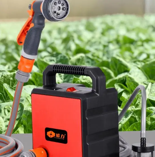 Помпа для води Pump-01 2 акб, 3м-водозабору, 5м-шланга + розпилювач - Зображення 3