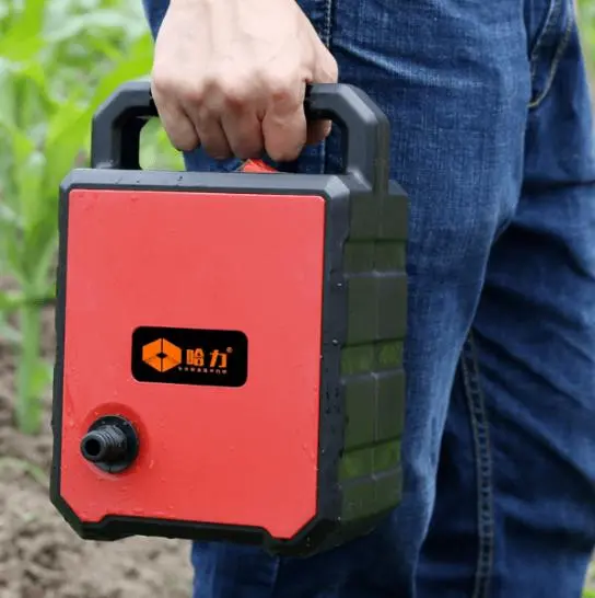 Помпа для води Pump-01 2 акб, 3м-водозабору, 5м-шланга + розпилювач - Зображення 4