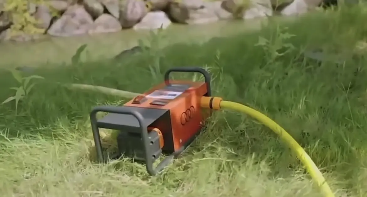 Помпа для води Pump-04 2 акб, 3м-водозабору, 5м-шланга + розпилювач - Зображення 3