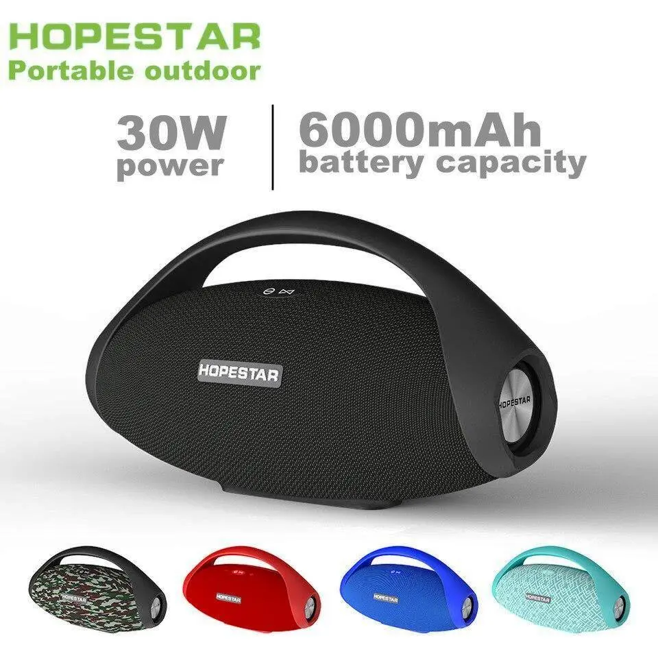 Портативна Bluethooth колонка Hopestar H31 Black - Зображення 3