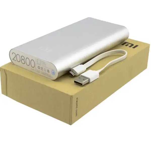 Портативний зарядний пристрій Powerbank Xiaomi M8 20800 Silver, Gold, Black - Зображення 3