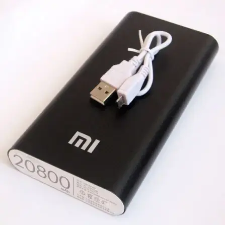 Портативний зарядний пристрій Powerbank Xiaomi M8 20800 Silver, Gold, Black - Зображення 5