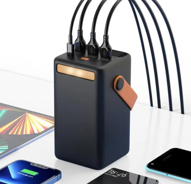 Портативна батарея AWEI P101K 60000mah Power Bank швидка зарядка - Зображення 2