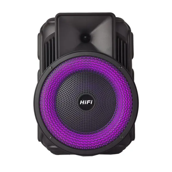 Колонка музична Портативна Bluetooth колонка зі світломузикою RX-8135W з LED-підсвічуваннямBluetooth RX-8135W - Зображення 5