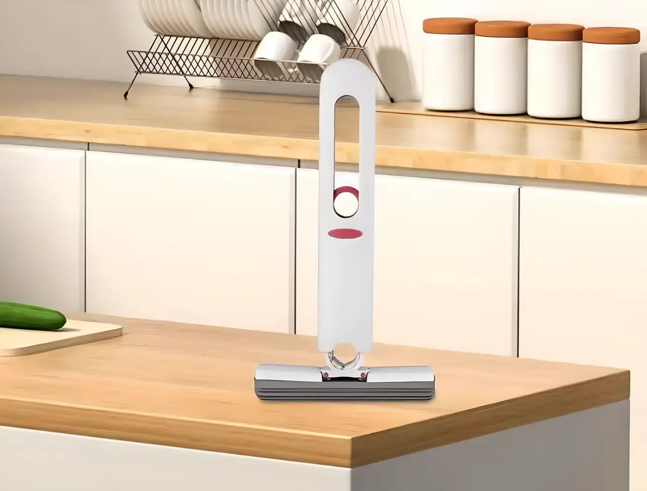 Портативне диво міні швабра MINI MOP з автовіджимом, легка, для прибирання будинку, авто - Зображення 5