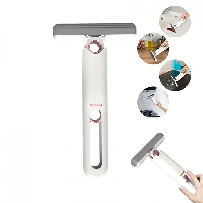 Портативне диво міні швабра MINI MOP з автовіджимом, легка, для прибирання будинку, авто - Зображення 6