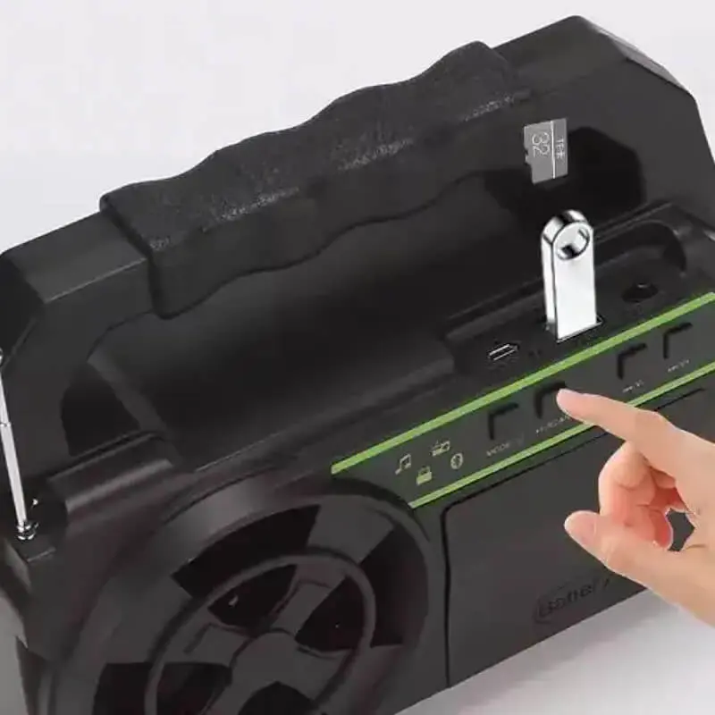 Портативна сонячна автономна система Solar Light DT-9018 панель похідний ліхтар радіо повербанк - Зображення 2